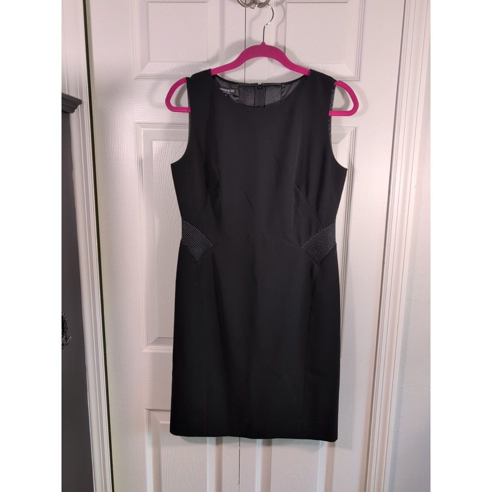 Lafayette 148 NY Dress Women's 6 Black Dress Sleeveless